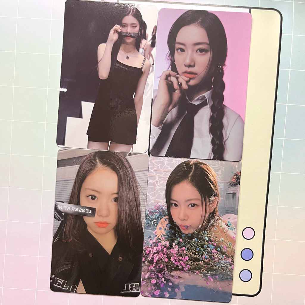 [READY RARE] PHOTOCARD OFFICIAL KIM GARAM LE SSERAFIM