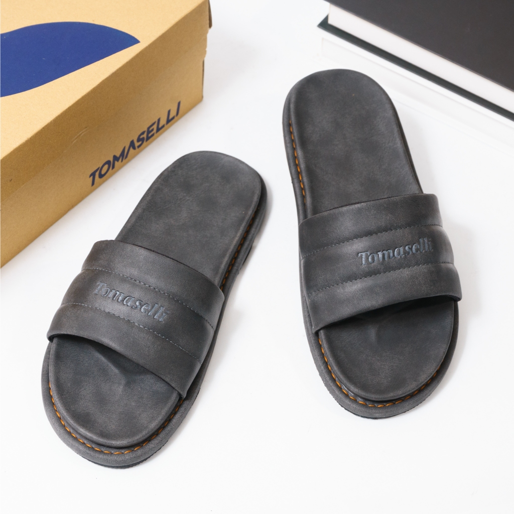 Tomaselli Sandal Selop Pria - Hitam