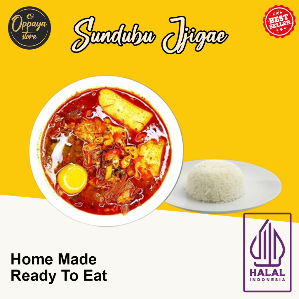 

Sundubu Jjigae Korea Halal – Set Complete Soup Tahu Pedas Korea Siap Makan Instan