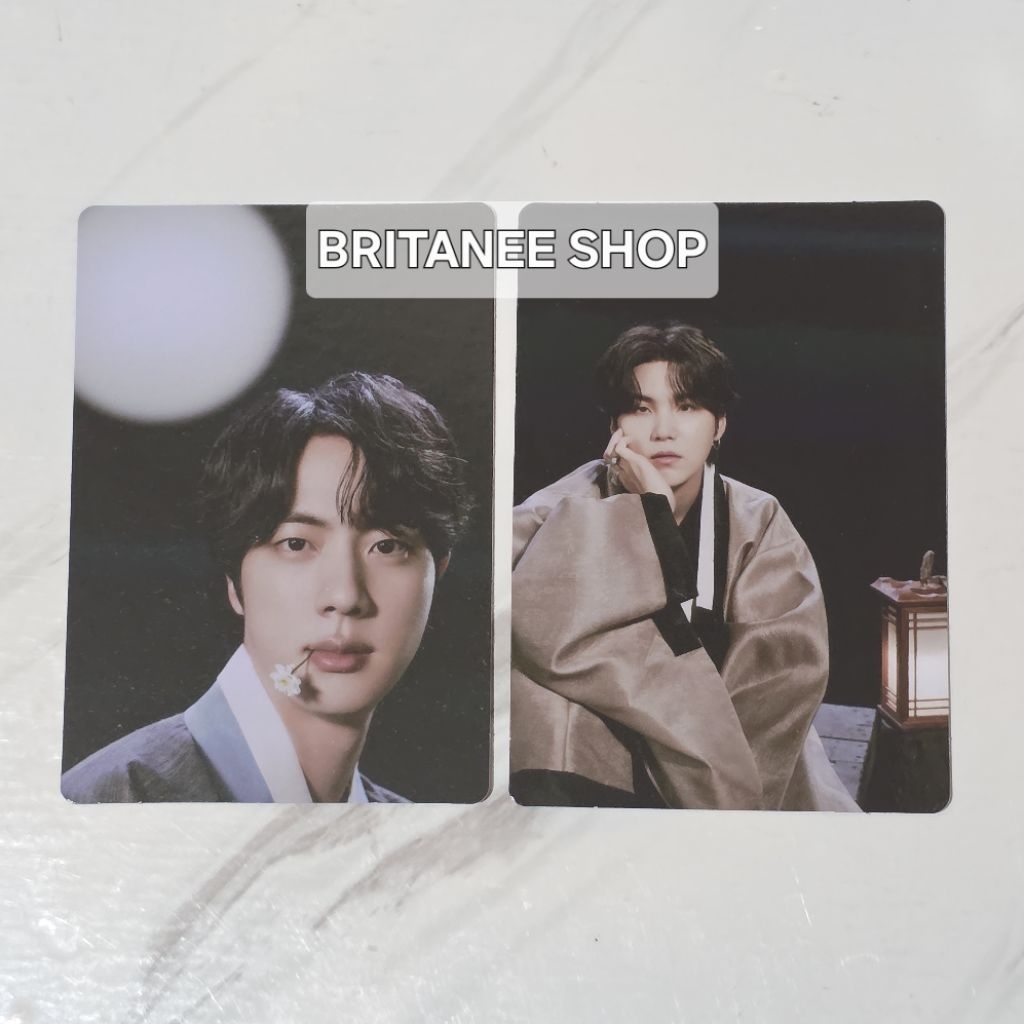 OFFICIAL PHOTOCARD PC MPC BTS JIN SUGA DALMAJUNG