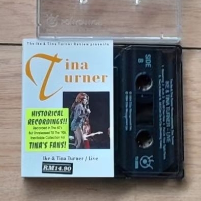 Kaset Import TINA TURNER - Ike & Turner / Live, (Mulus)