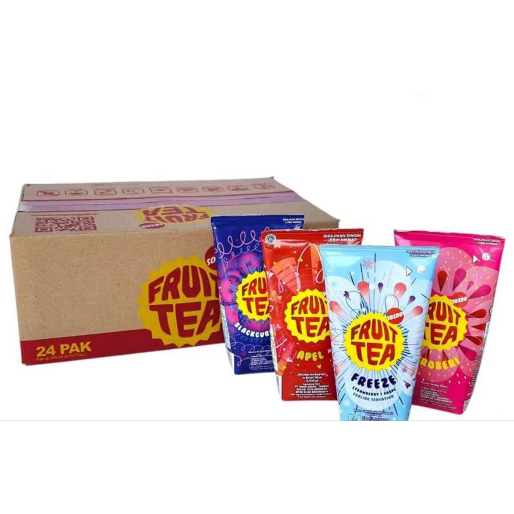 

Fruit Tea Sosro Empat Varian rasa [200mL x1 pisch]