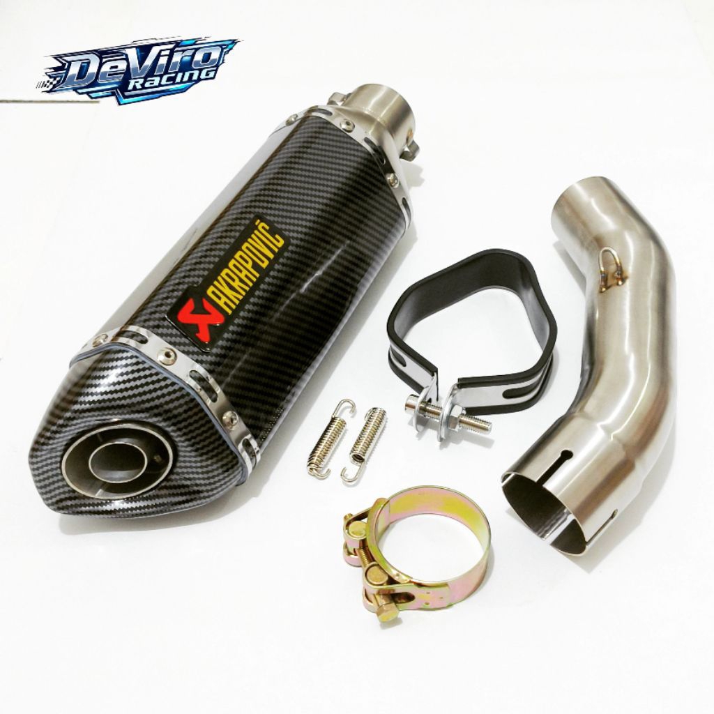 Knalpot Akrapovic APC Import Slip On KTM 250 390 Adventure