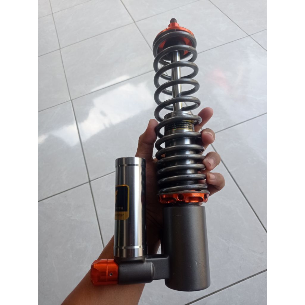 shock vespa px depan