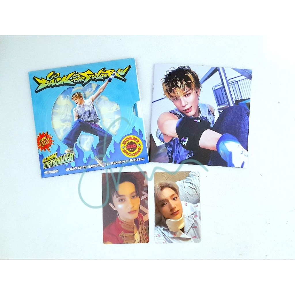 album official nct dream back to the future bttf digipack jeno unsealed set with pc mark + pob jeno