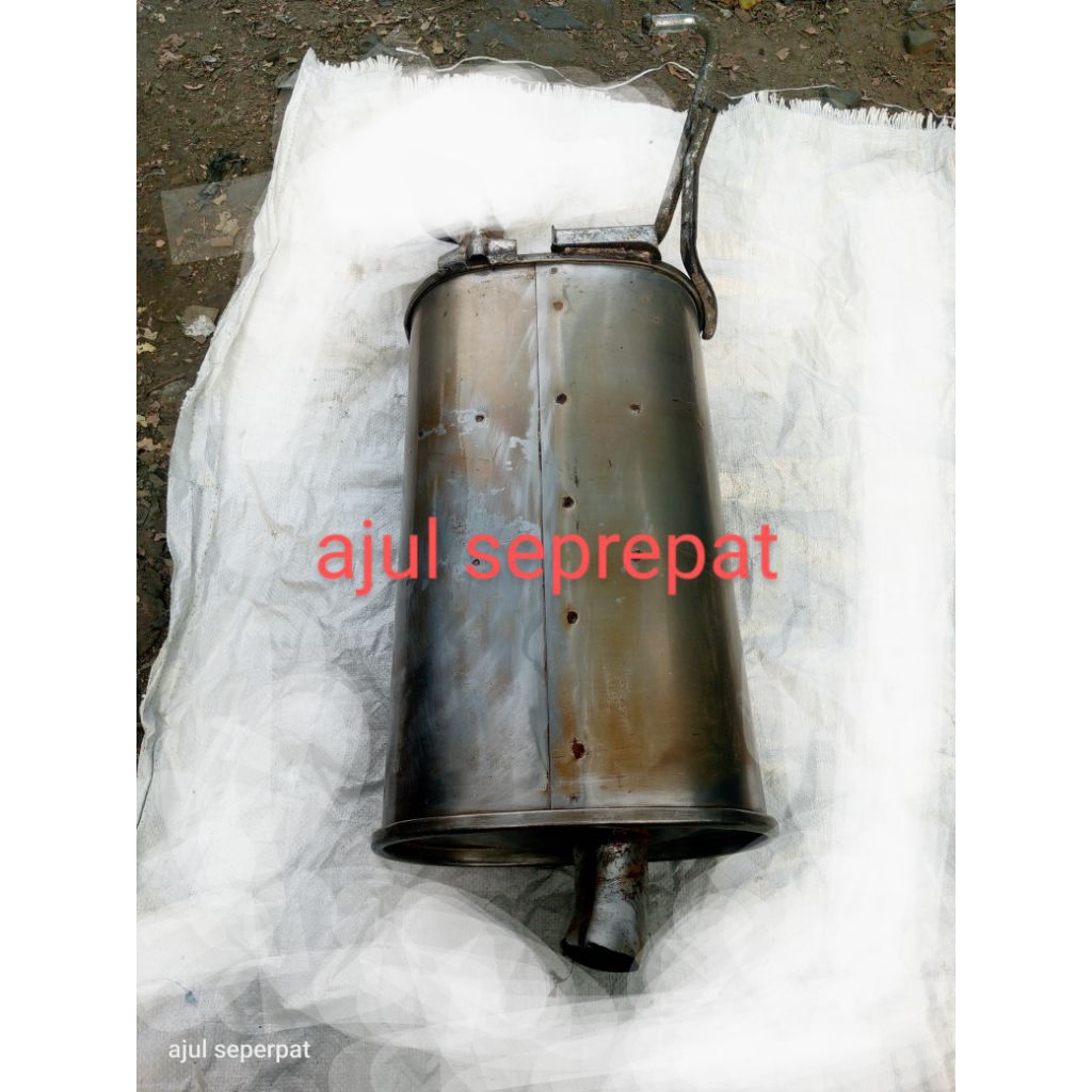 muffler tabung knalpot futura injeksi orjinal
