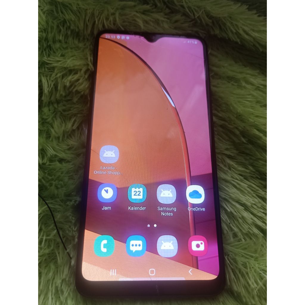 lcd touchscreen Samsung a20s a207 ada minusnya