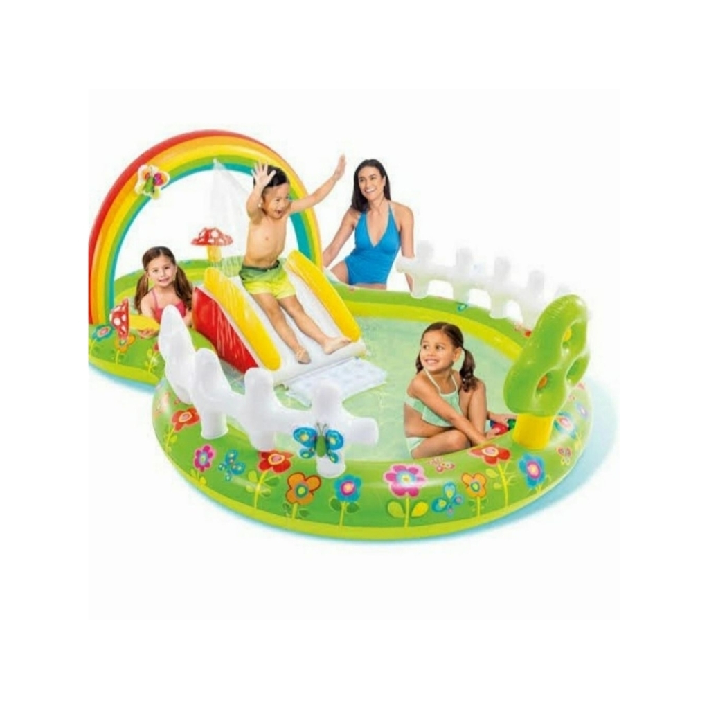 Kolam Renang Anak Perosotan Intex 57154 My Garden Play Center
