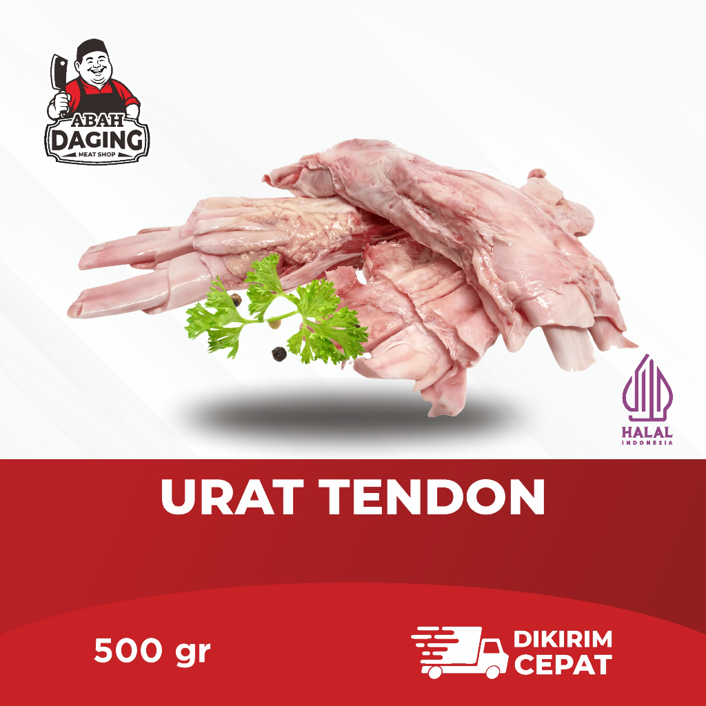 

Urat Tendon – Tendon Sapi | Halal Siap Masak | Abah Daging