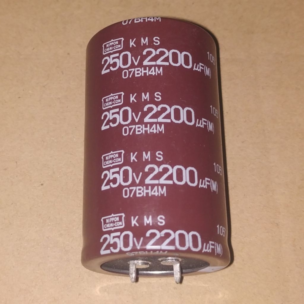 C Elco Elko 2200uF 250V 2200 uF 250 V 2200mFD 2200mF 250VDC 250WV Nippon Chemicon