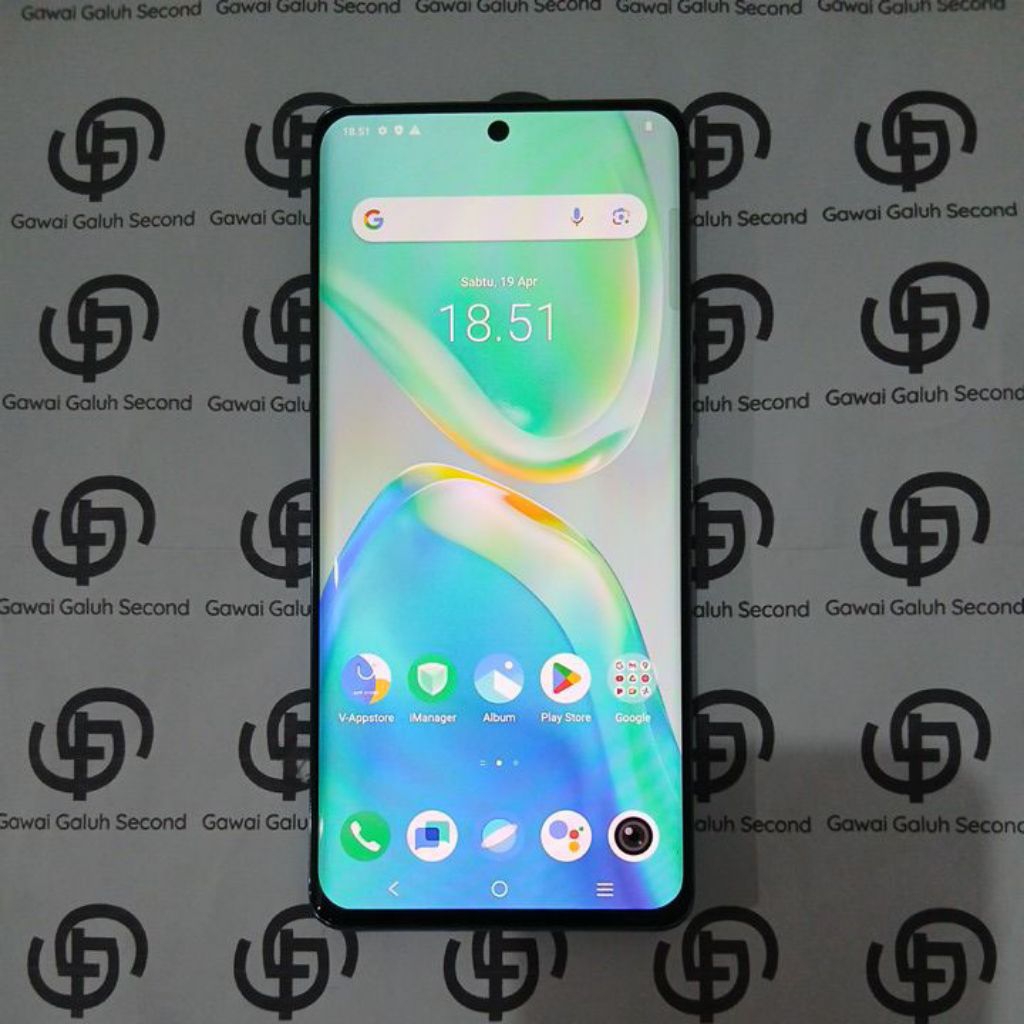 HANDPHONE SECOND VIVO V25 PRO SAILING BLUE 12/256 ORIGINAL