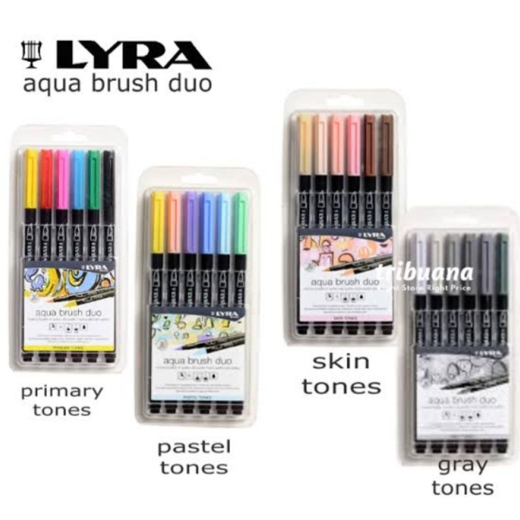 

Lyra Aqua Brush duo set 6