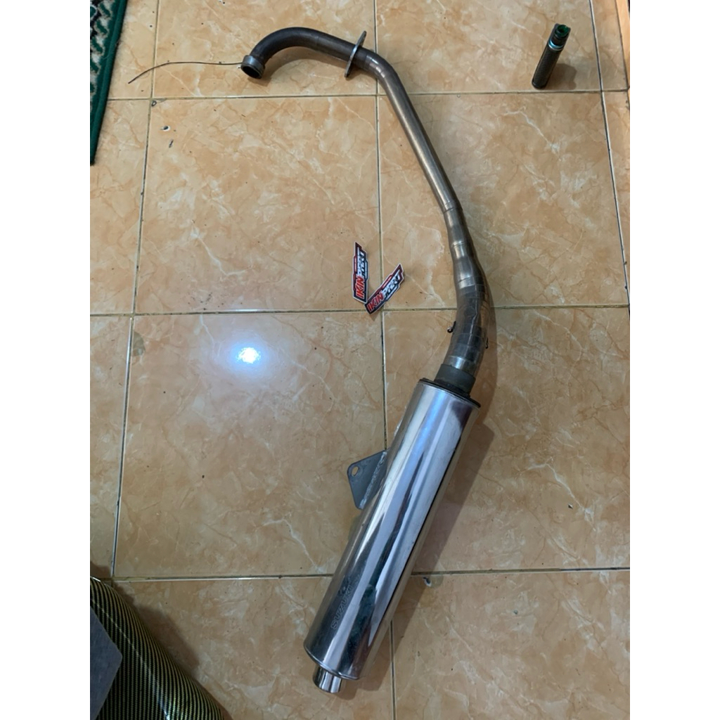 KENALPOT SUZUKI FU STD ORIGINAL LEHER STENLIS PNP CB150r