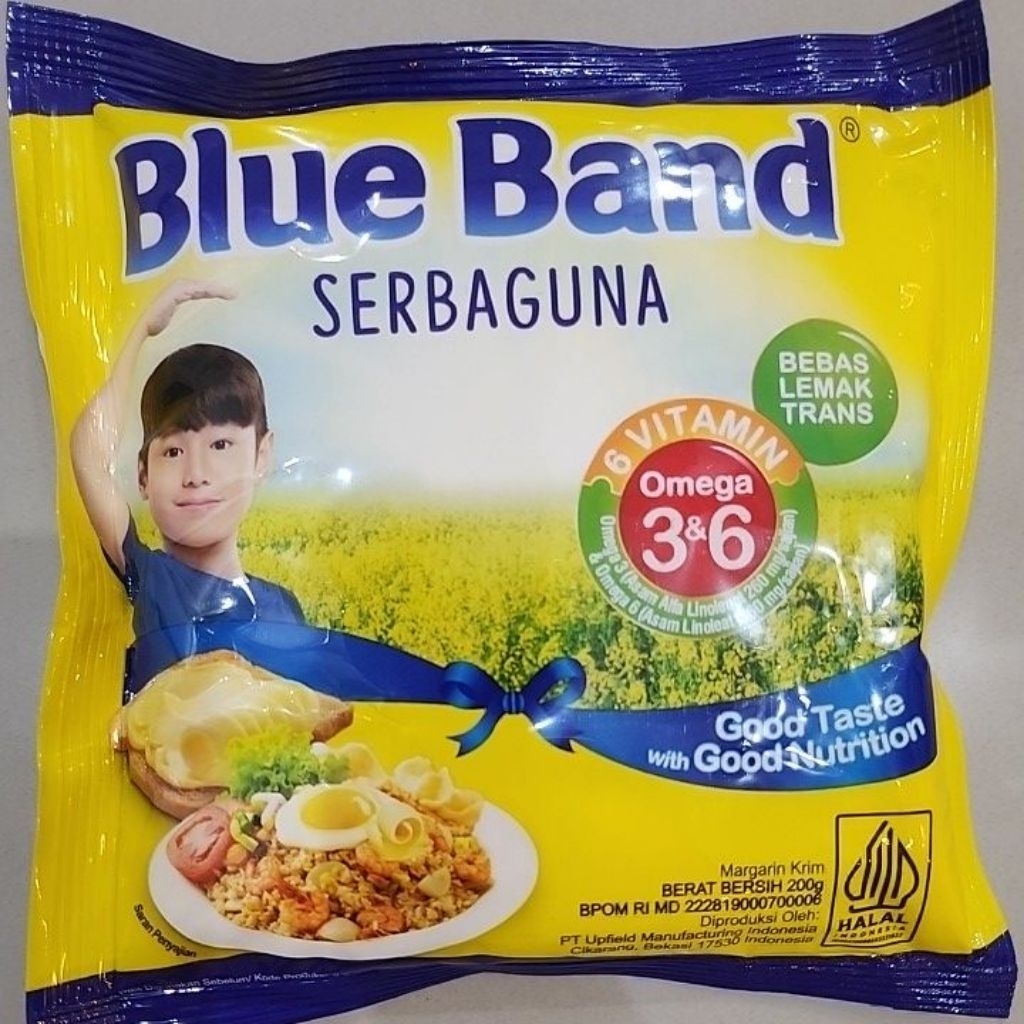 Blue Band / Blue Band Serbaguna 200gr / Blue Band Margarin / Margarin Blue Band