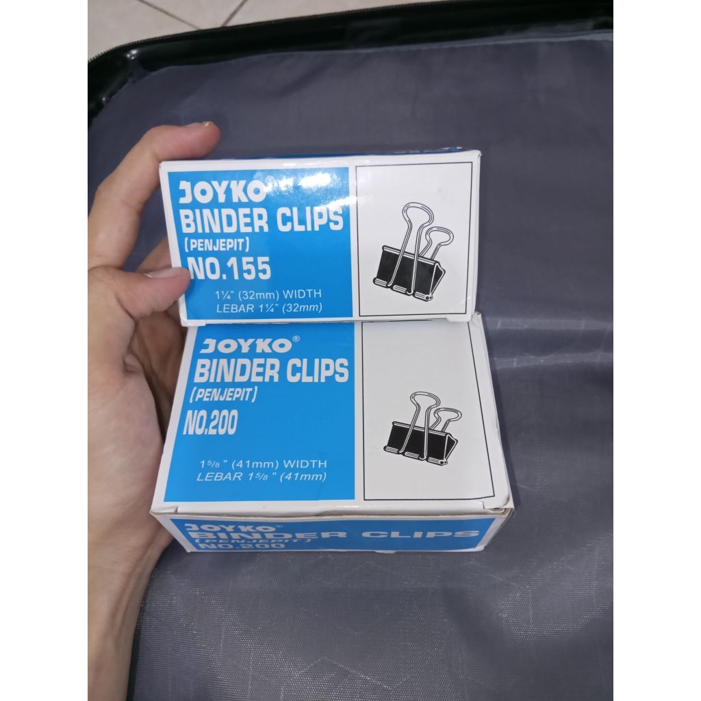 

Binder clips No. 200 (Free Binder clips No.155)