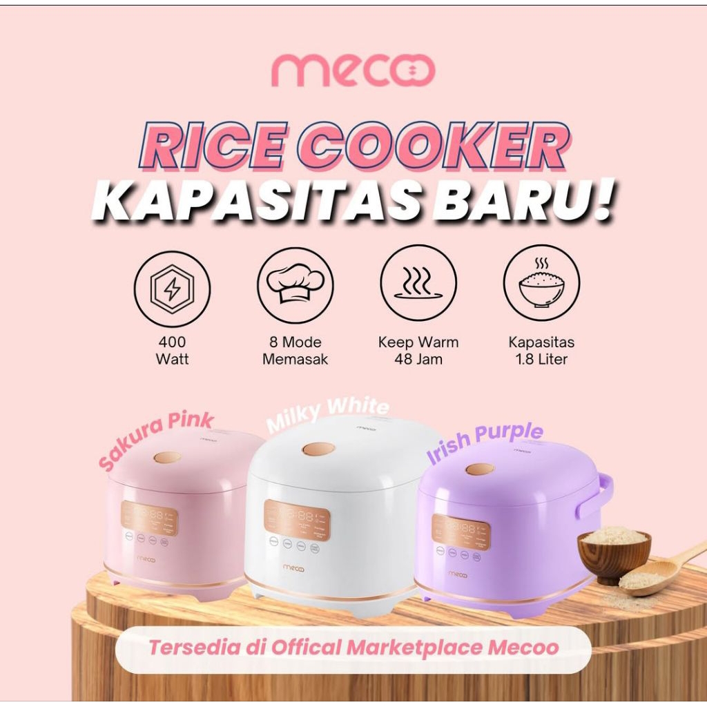 MAGIC COM MECOO 1.8LTR LOW CARBO