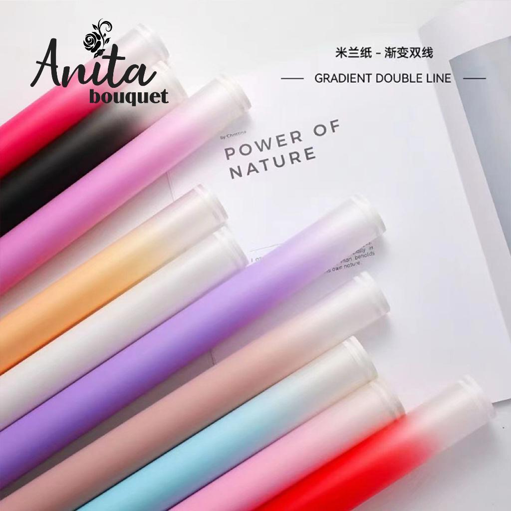 

A02 [ECER 1 LEMBAR] CELLOPHANE GRADASI- Flower Wrapping Paper gradient Cellophane Florist/ Kertas Buket Bunga/CELLOPHANE BUKET/KERTAS BUKET/WRAPPING BOUQUET