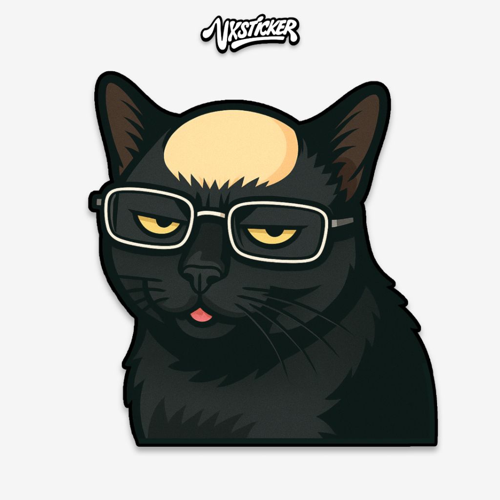 

Stiker/Sticker kucing lucu #45 VXSTICKER