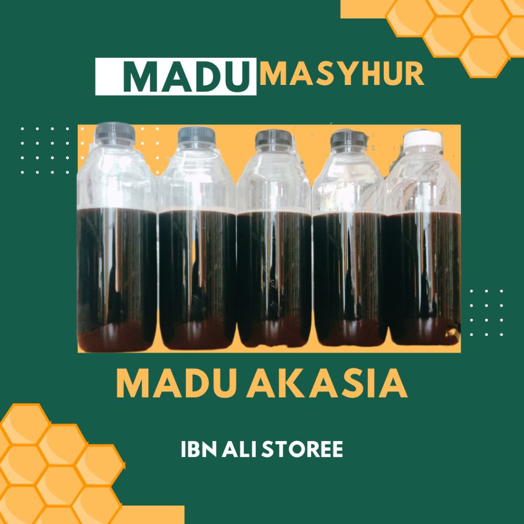 

madu asli murni 100% 1KG madu nekstar akasia hutan sumatera