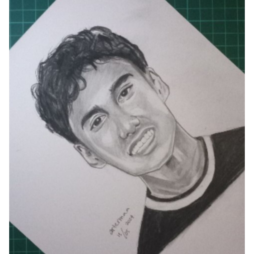 

Sketsa Wajah Realis A4 by Artermaa Gallery