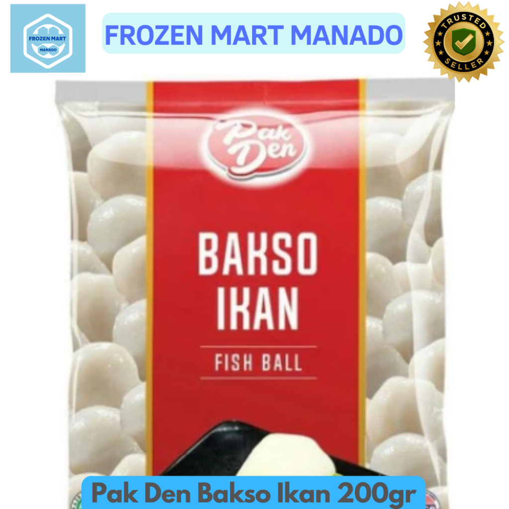 

Pak Den Bakso Ikan 200gr - Frozen Mart Manado (Frozen Food Manado)