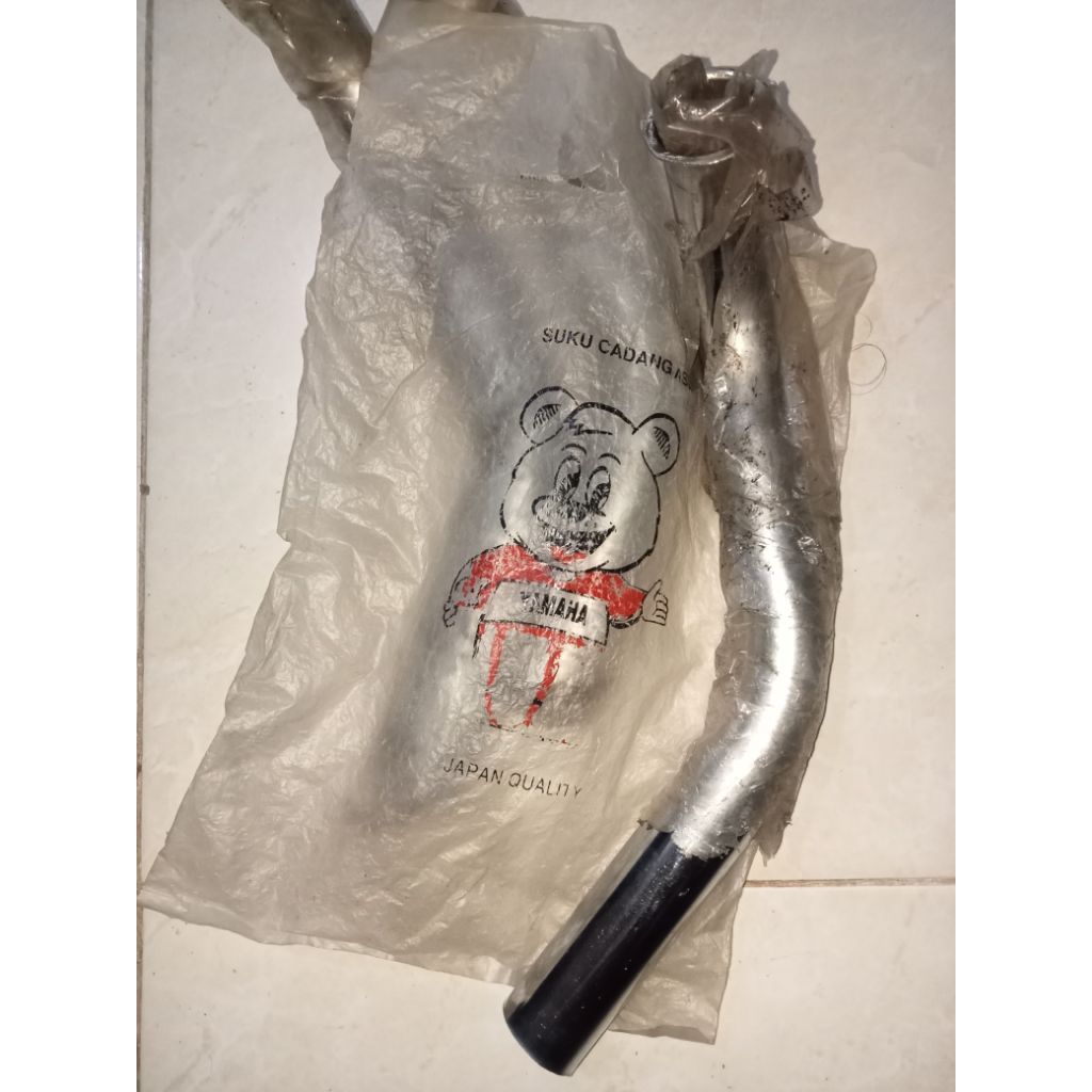 leher knalpot yamaha l2 l2g nos