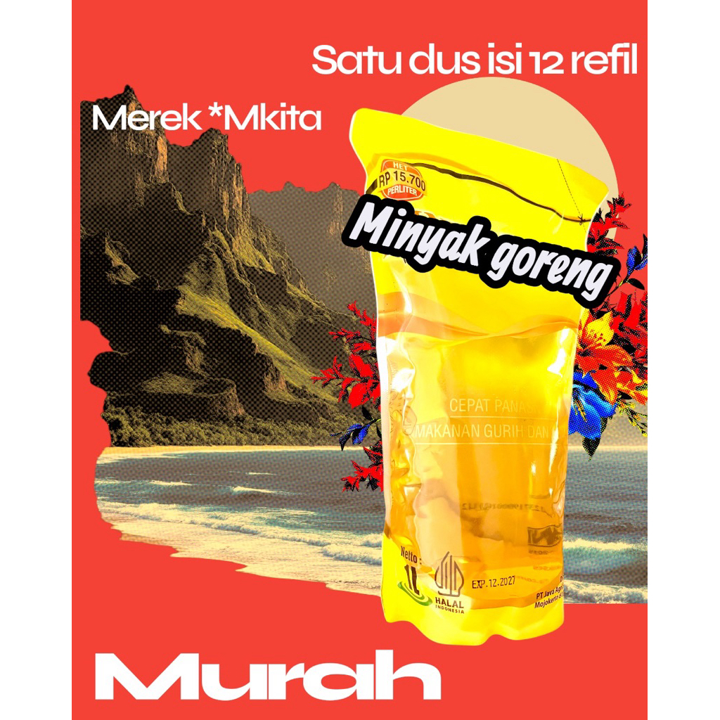 

1 Dus minyak goreng *MK 1 Liter