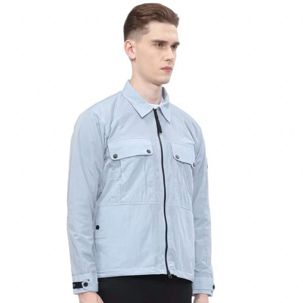 Jacket / Jaket Overshirt Nylon Spring Summer 2025 Blue Sky Series From Quattordici