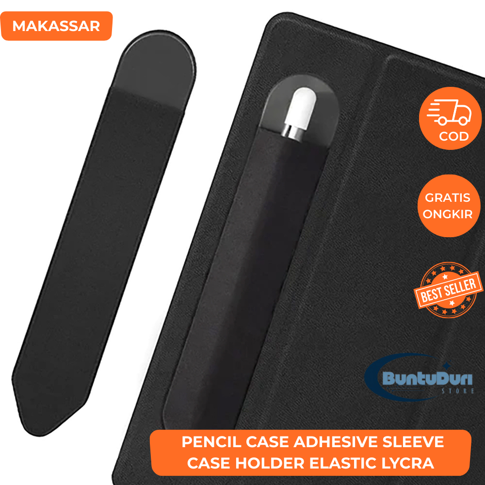 

Pencil Case Adhesive Sleeve Case Holder Elastic Lycra