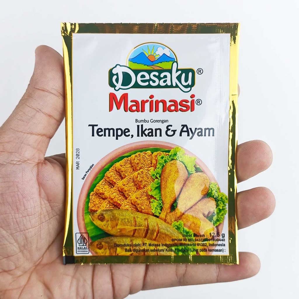 

Bumbu Masak Instant Desaku Marinasi (Goreng Ayam, Ikan)