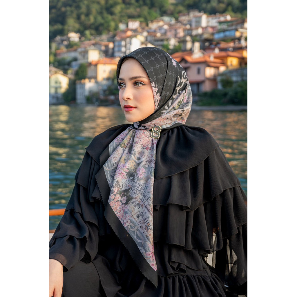 Rare Item Buttonscarves Como Espresso