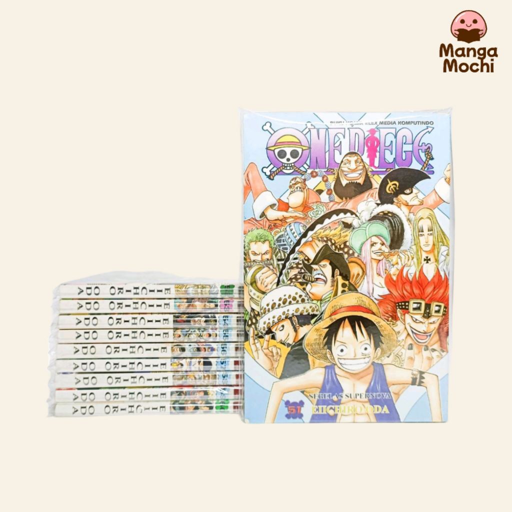 KOMIK ONE PIECE VOL 51 52 53 54 55 56 57 58 59 60 PRELOVED ORIGINAL