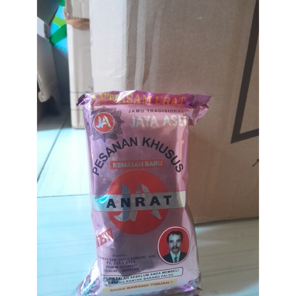 

jamu serbuk ANRAT JAYA untuk asam urat original