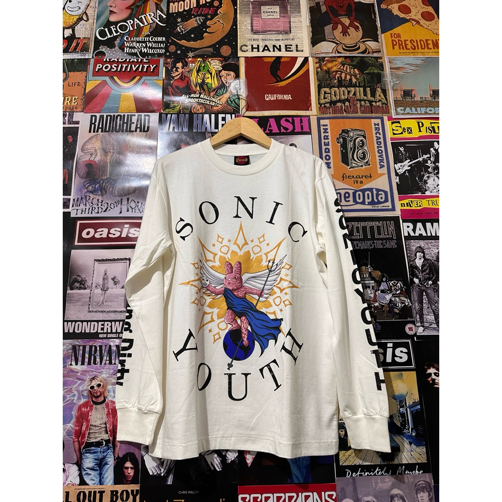 Kaos band Bootleg Sonic Youth longsleeve getweird.lab
