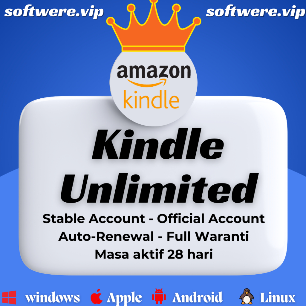 KINDLE UNLIMITED PRIVATE TERMURAH | PROSES CEPAT