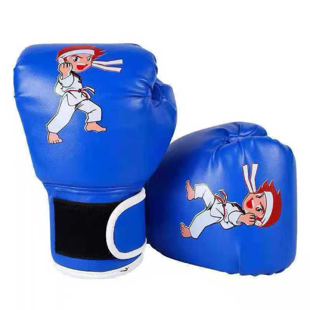 2pcs Sarung Tinju Anak PREMIUM Kids Boxing Gloves Training Fighting Sparring MMA Muay Thai Latihan T