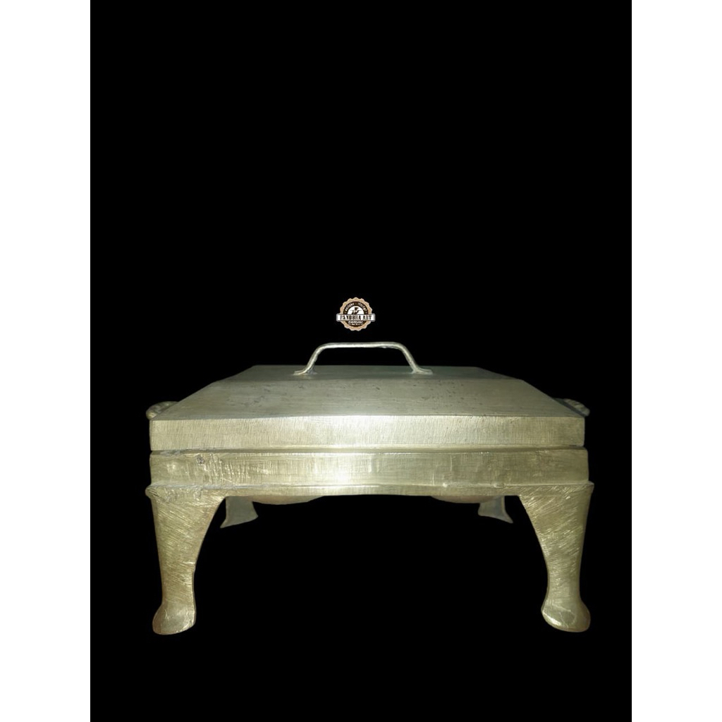 Cetakan kue pukis kuningan lawas lubang 8