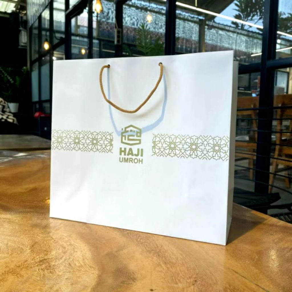 

Paper bag HAJI / UMROH ,CUSTOM