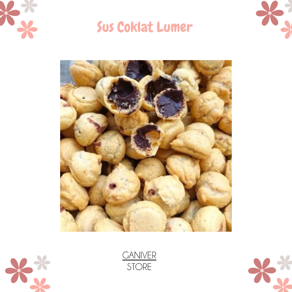 

Jajan Kue Sus Kering Coklat Lumer Manis