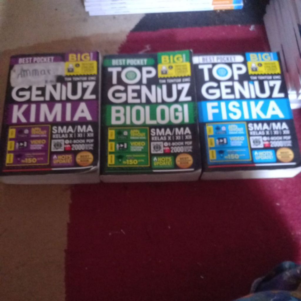 TOP GENIUS KIMIA BIOLOGI FISIKA UNTUK SMA KELAS 10 11 12