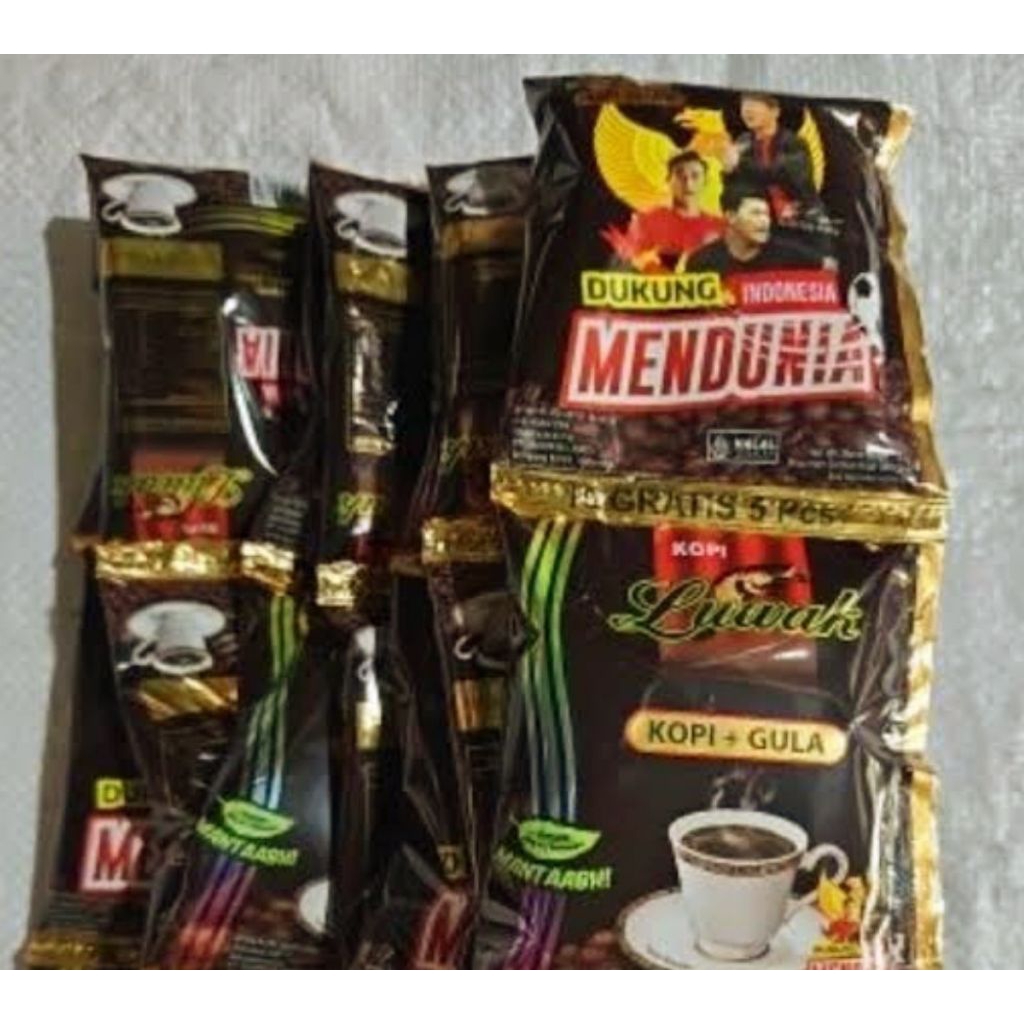 

Kopi luwak hitam dan gula