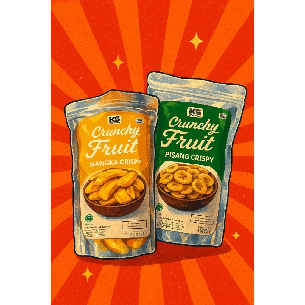 Kripik Buah Nangka Oven/Buah Kering/Keripik Nangka