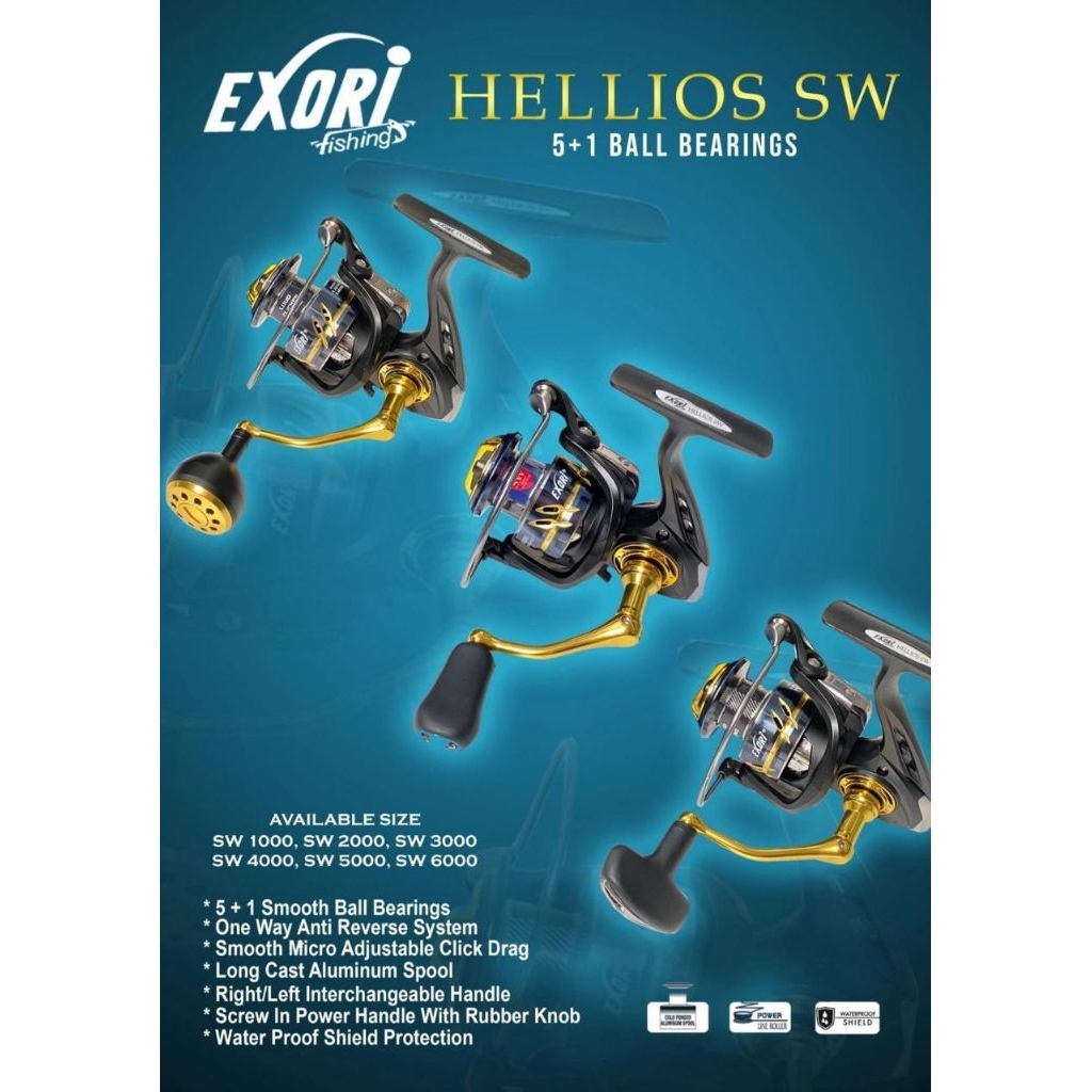 Reel SW Exori Hellios / Reel Murah SW