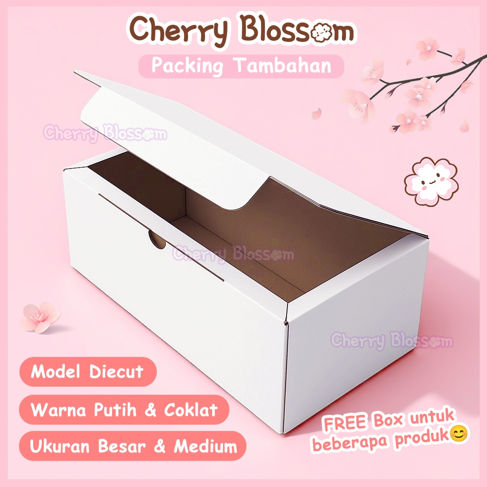 

Packing tambahan kardus putih box