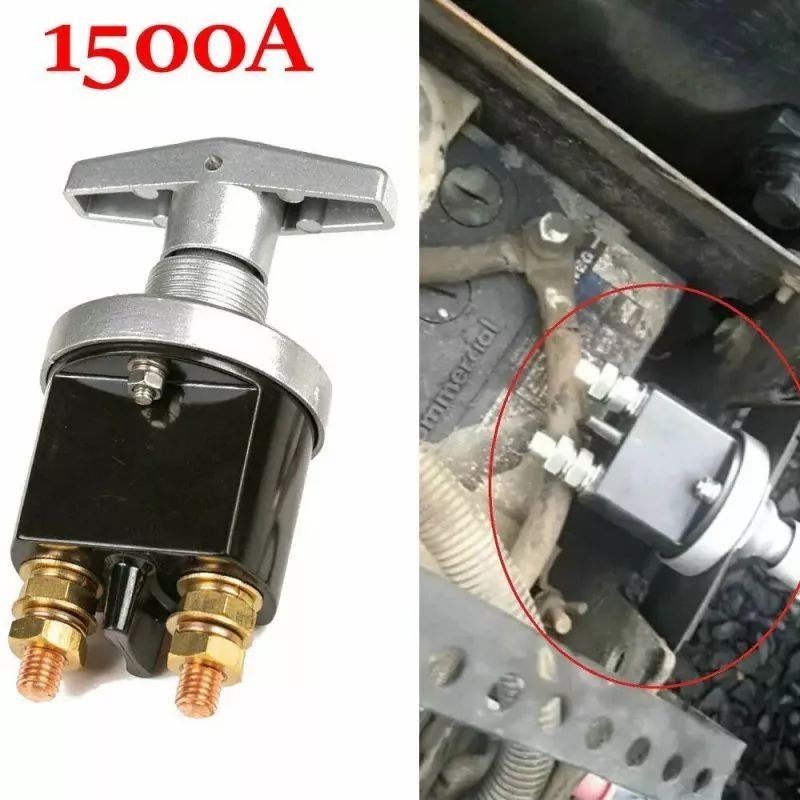 Saklar Utama Aki 1500A Saklar Cut Off Aki Main Battery Switch Pemutus Arus Aki Cut Off Isolator