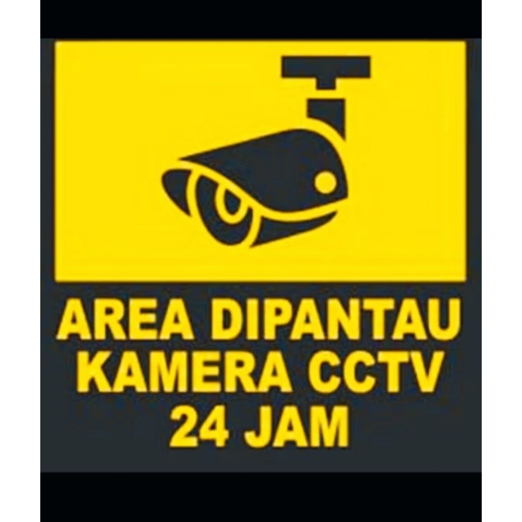 

Sticker CCTV 15 cm