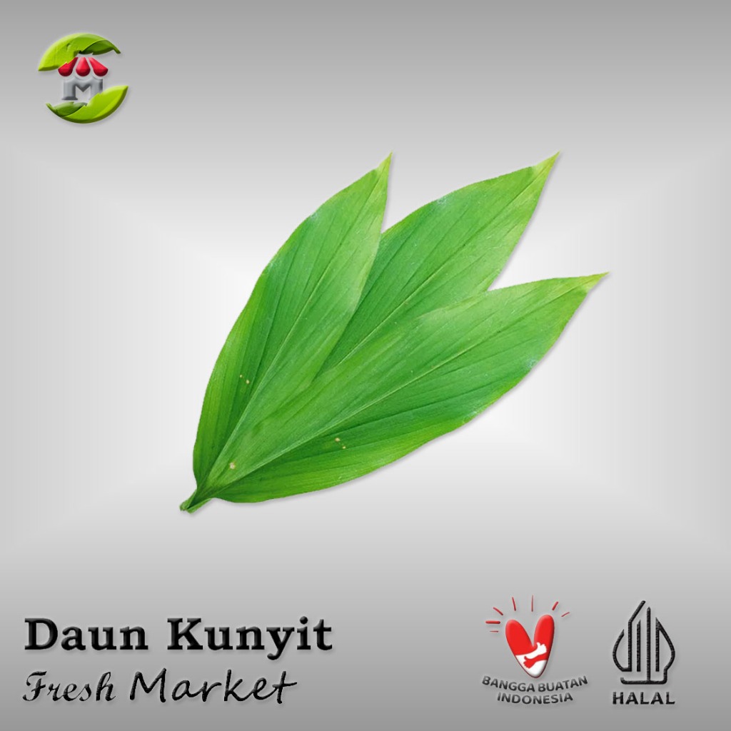 

[DEPOK] Daun Kunyit Per Pack 5 Lembar