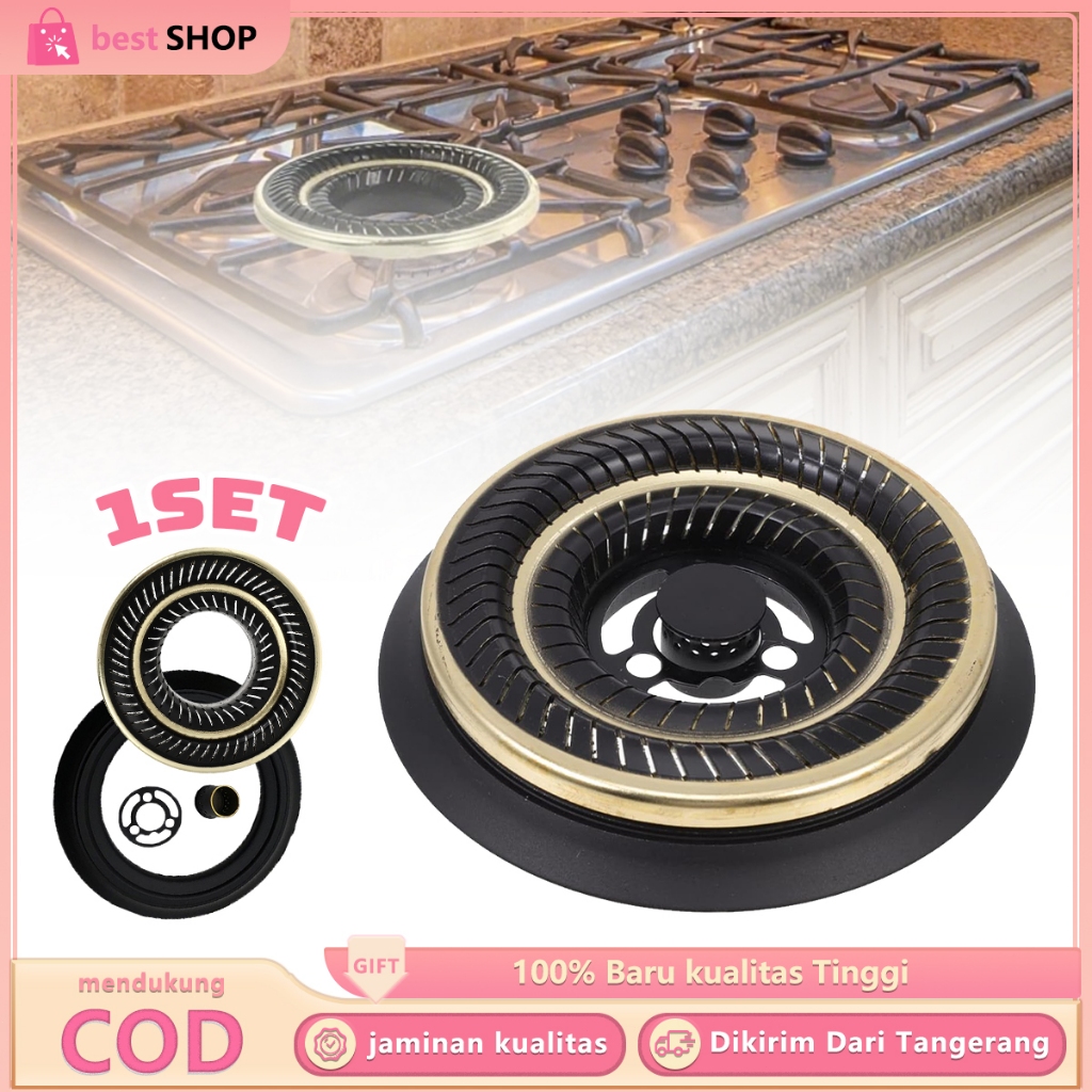 1 Set Burner Kompor Gas Tanam Aksesoris Pengganti Universal Onderdil Kompor Gas Pengganti