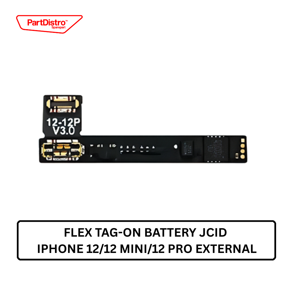 FLEX TAG-ON BATTERY JCID IPHONE 12/12 MINI/12 PRO EXTERNAL