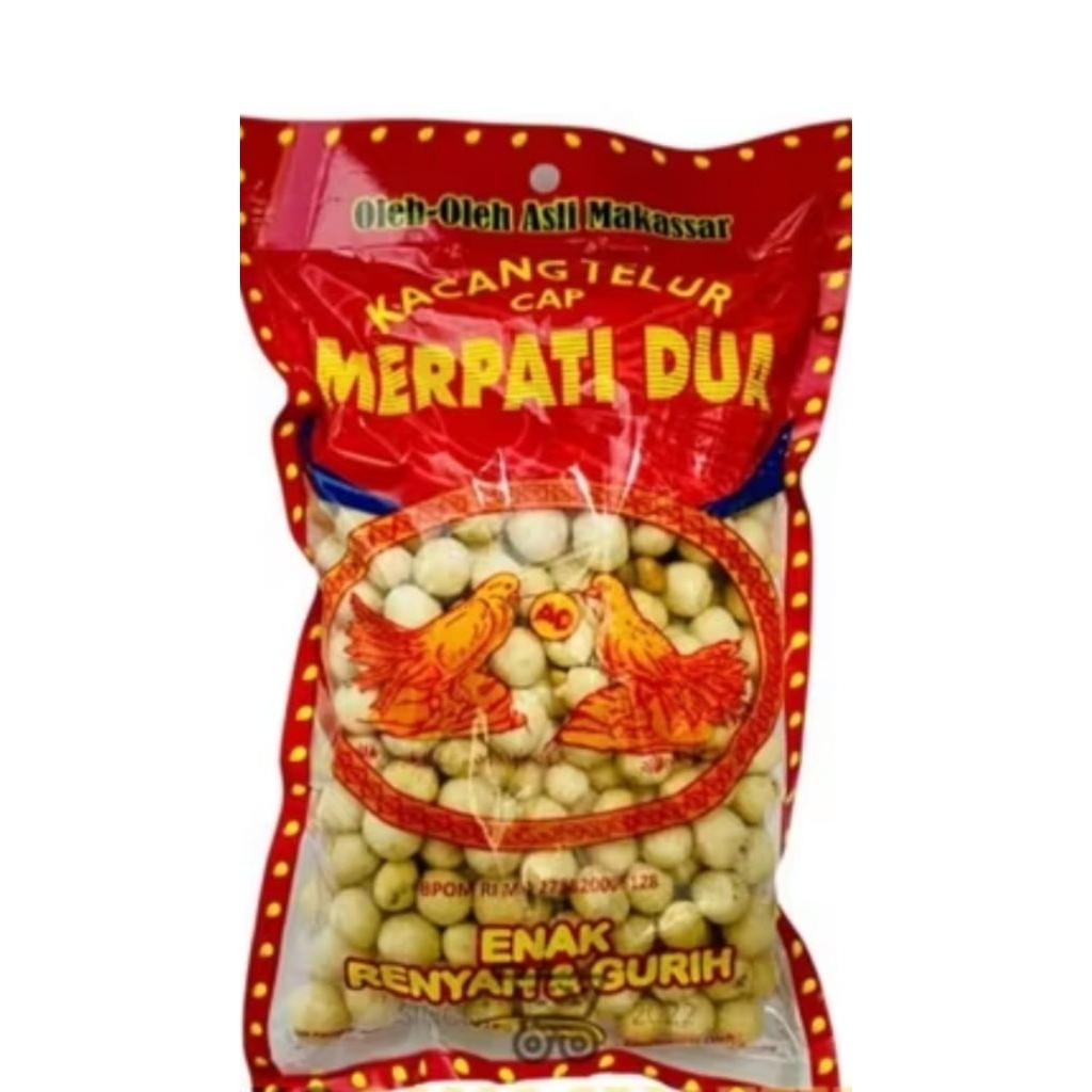 

Kacang Telur Merpati Dua 300 gr